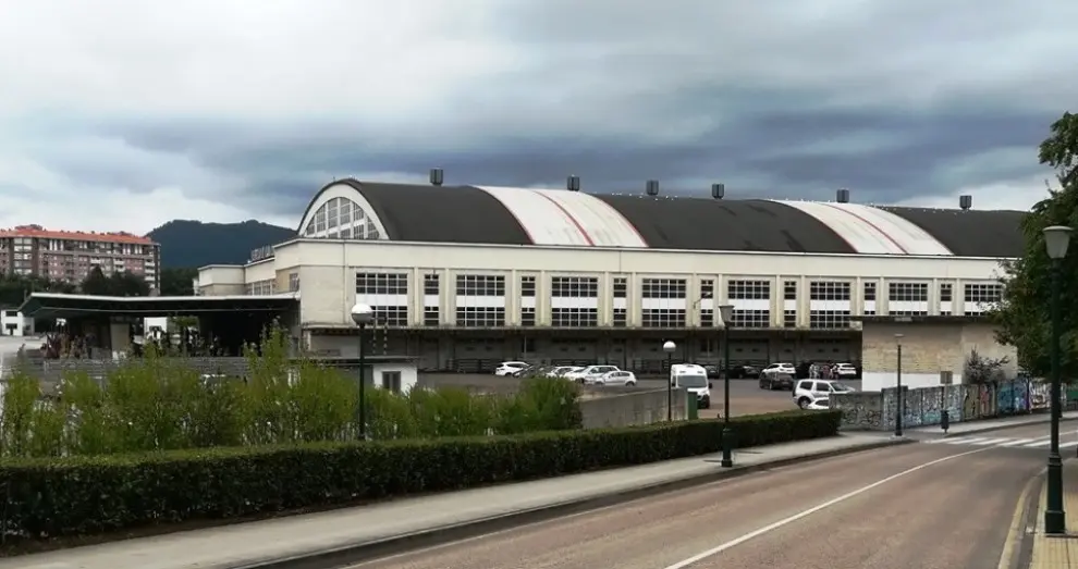 Mercado Nacional de Ganados en Torrelavega. R.A.