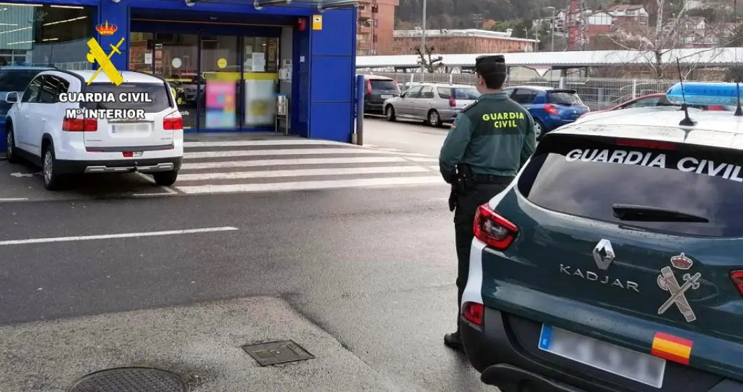 Vigilancia en el supermercado.