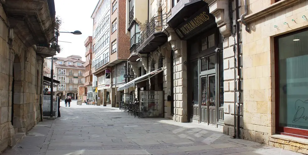 Calles de Reinosa donde se llevará a cabo la obra.