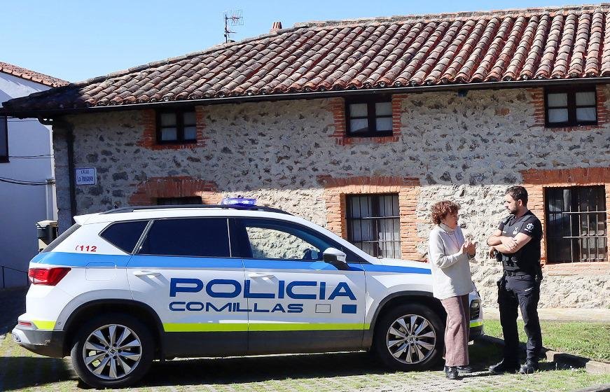 Futuras instalaciones de la Policía Local de Comillas.