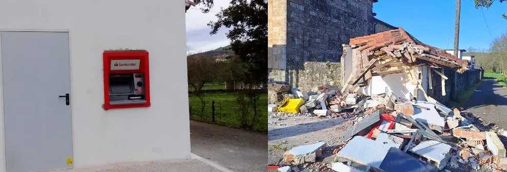 Estado del edificio de Correos en Villafufre.