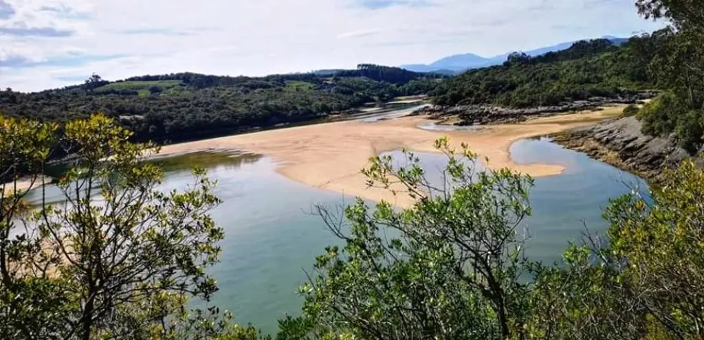 Zona de la ría de Ajo, en Bareyo.