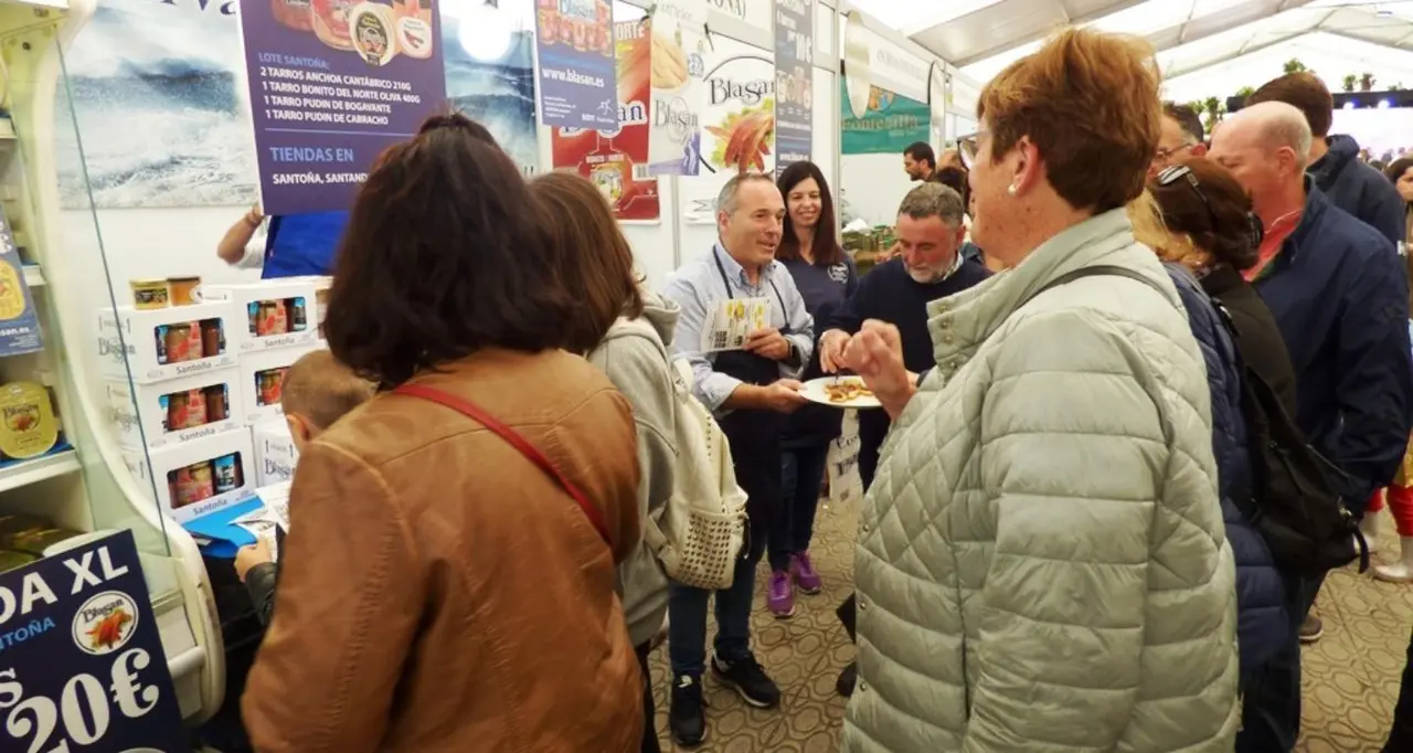 Conservas Blasan en la Feria del año pasado.