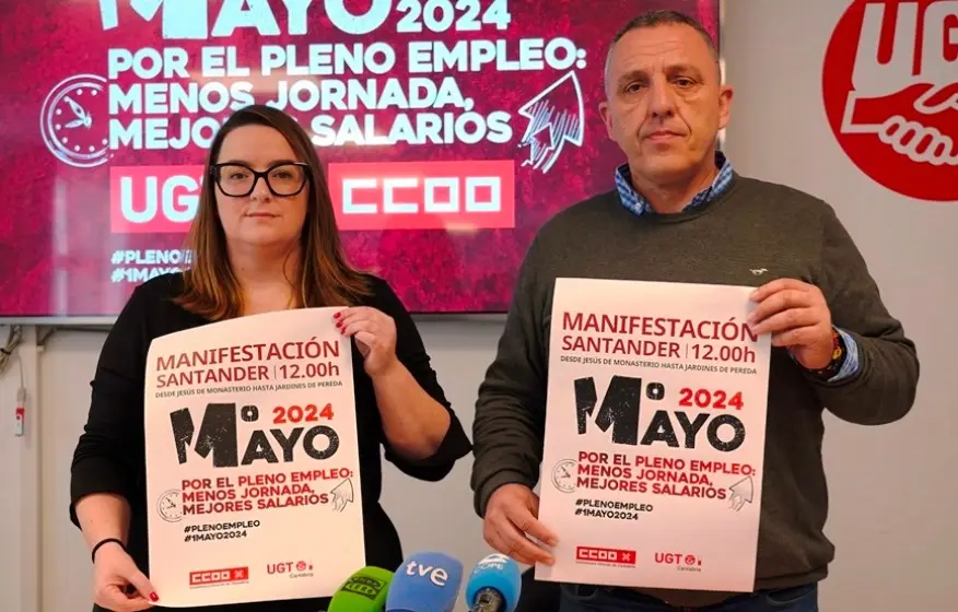 Presentación de los actos del 1 de Mayo.