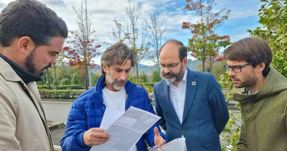 Presentación de las pistas de skate en Torrelavega.