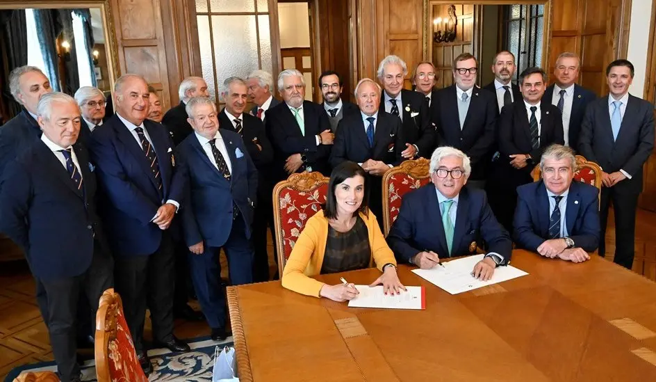 Encuentro con los presidentes de la Federaciones de Golf.