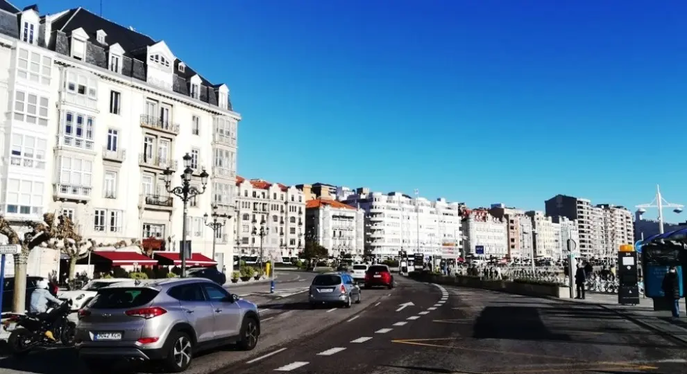 Rotonda de Puertochico, en Santander. R.A.