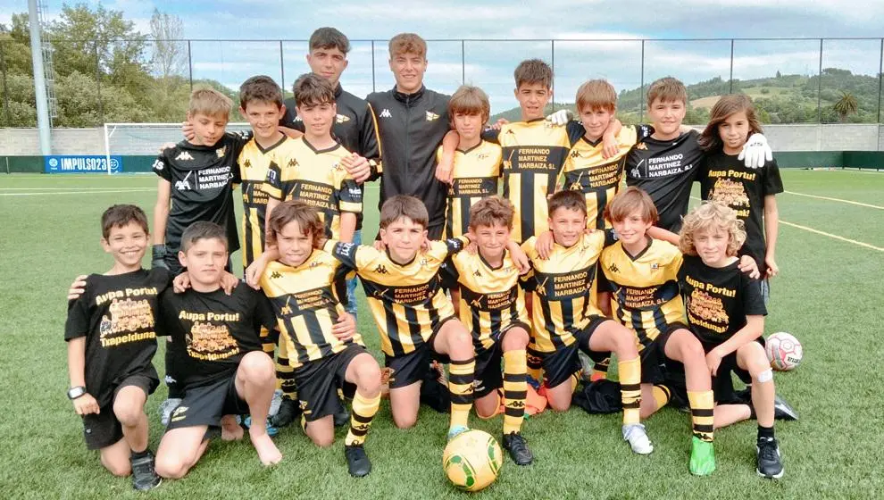 Jugadores del Portugalete A. R.A.