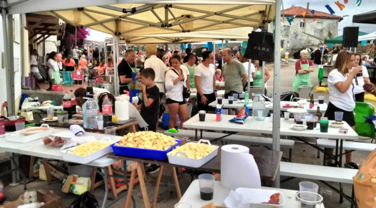 Preparación del marmite. R.A.