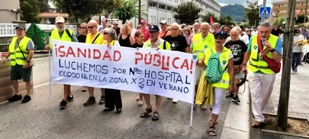 La manifestación transcurrió sin ningún percance. R.A.