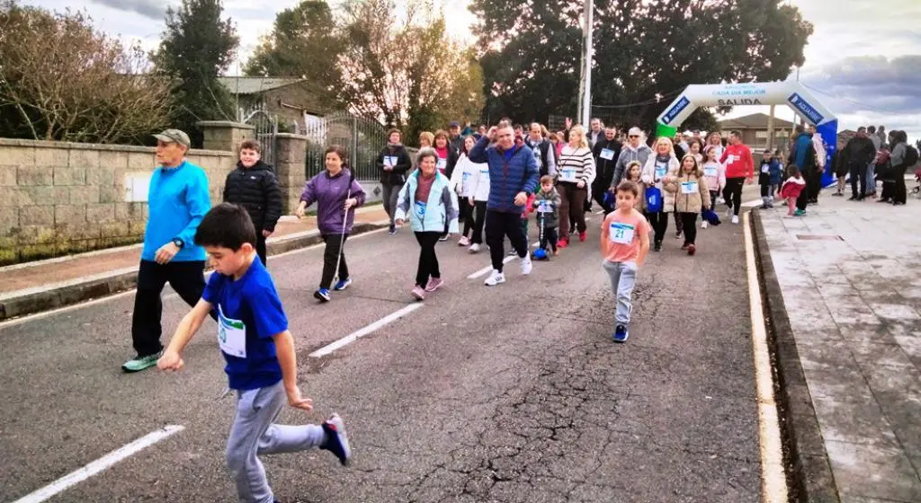Los andarines también tuvieron su recorrido. R.A.