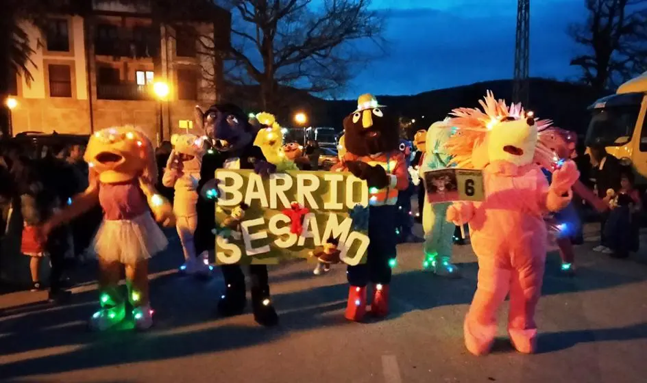 Los personajes de Barrio Sésamo. R.A.