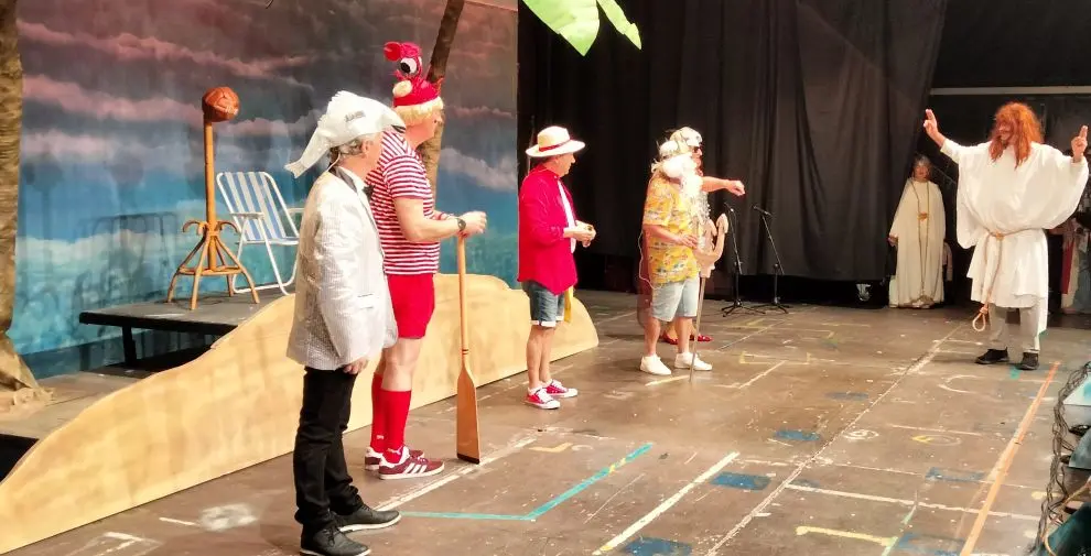 Dios apareció también en la isla. R.A.