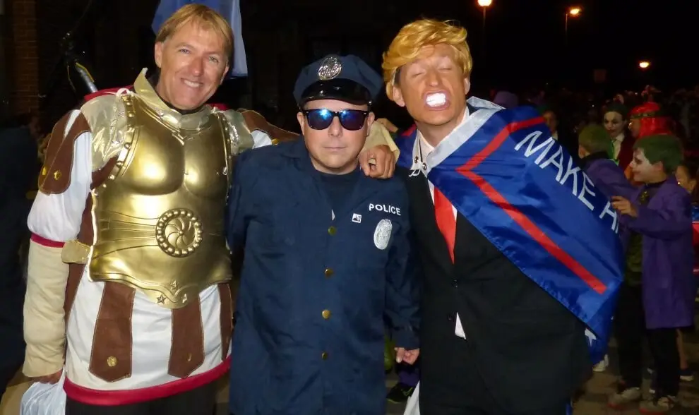 Trump se coló en el Carnaval. R.A.