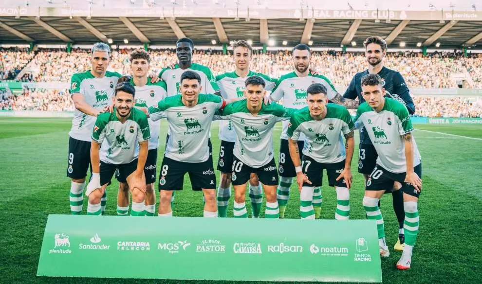 Plantilla del Racing.