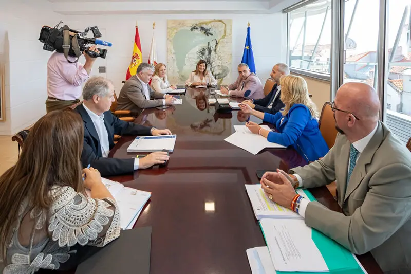 Un momento de la celebración del Consejo de Gobierno.