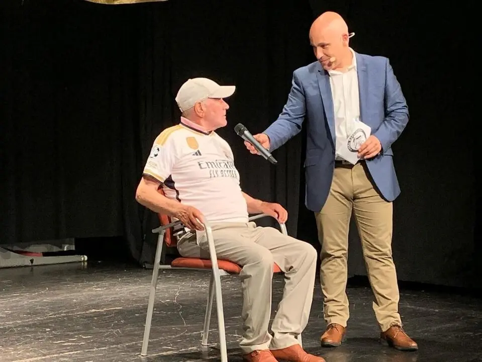 Ramón San Millán en el Teatro Casino Liceo. R.A