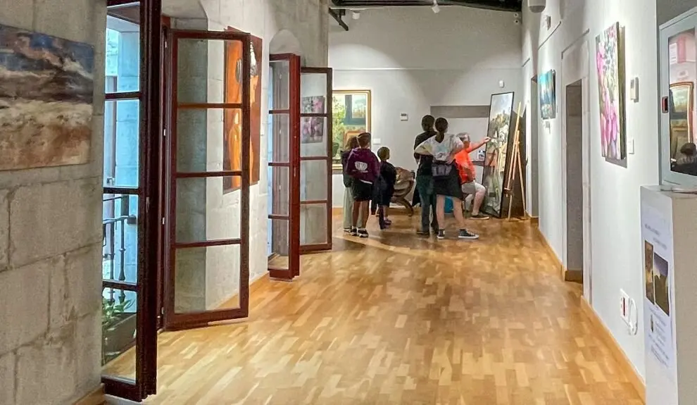 Exposición en Comillas.