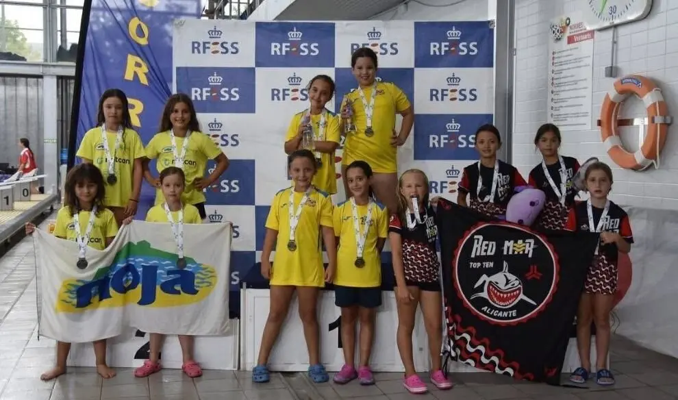 Los más jóvenes lograron medallas.