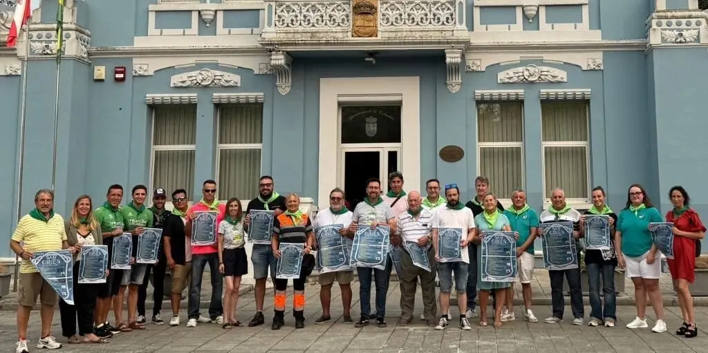 Presentación de las fiestas de fiestas San Ginés en Colindres.