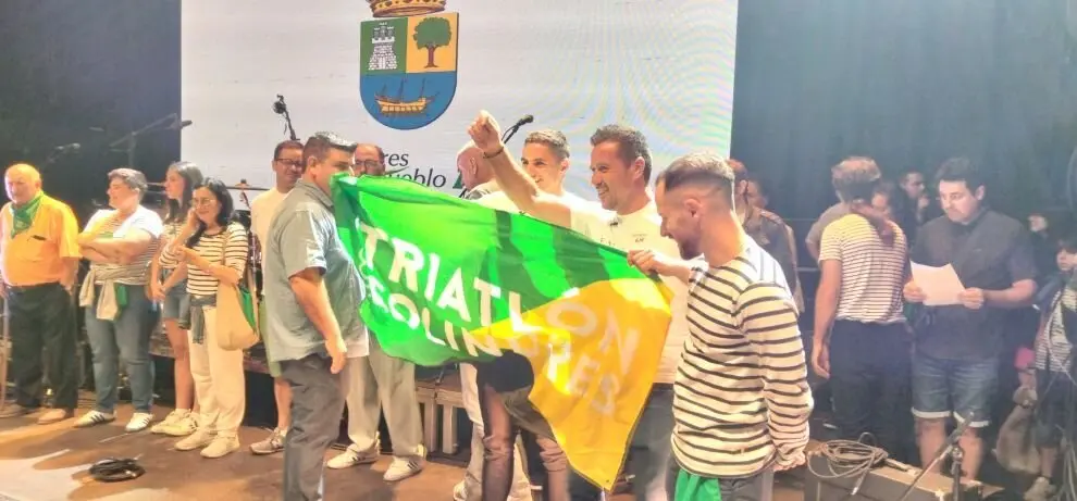 Los participantes en el pregón. R.A.