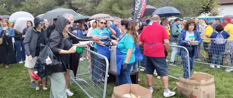 Filas de reparto del marmite. R.A.