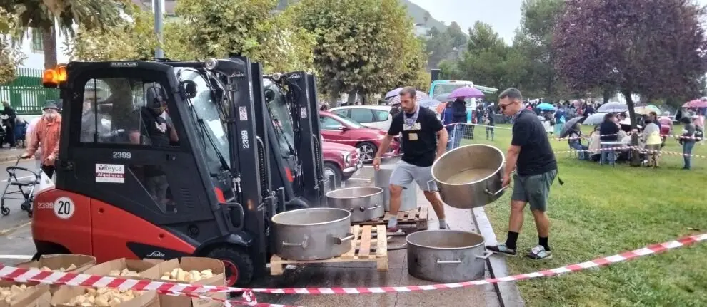 Cambio de perolas. R.A.