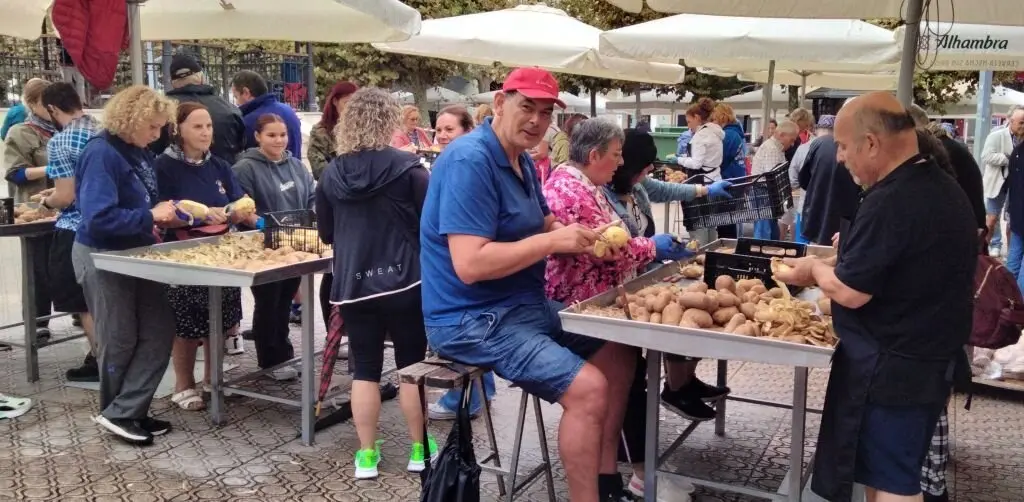 Preparativos del marmite. R.A.