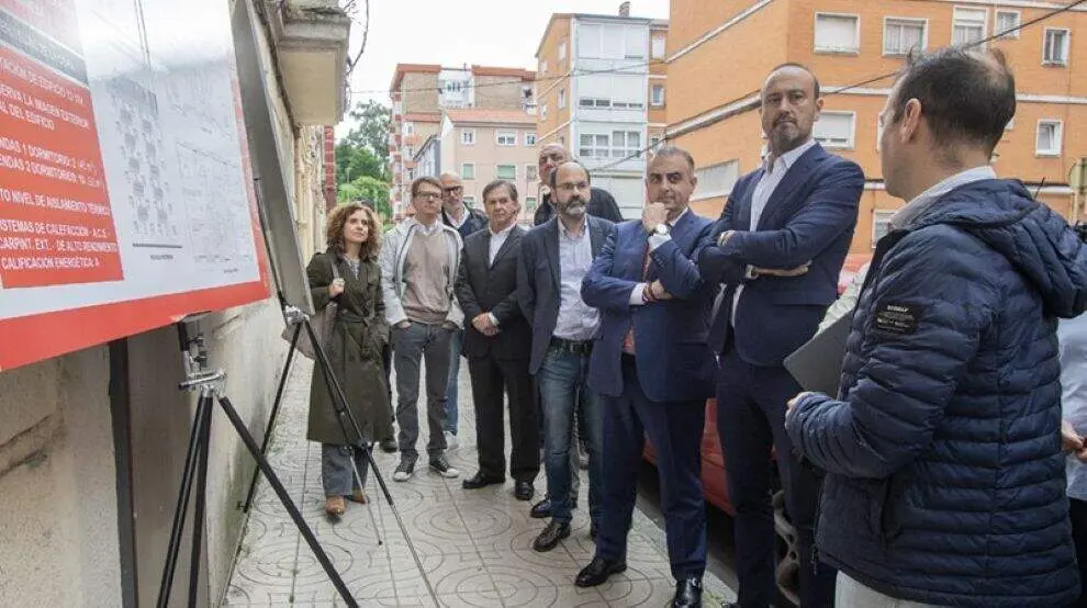 Presentación de las viviendas de protección en Torrelavega.