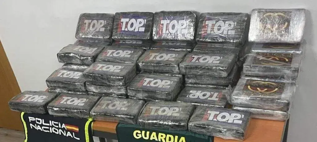 Cocaína incautada en la operación Buciero-Anchoa.