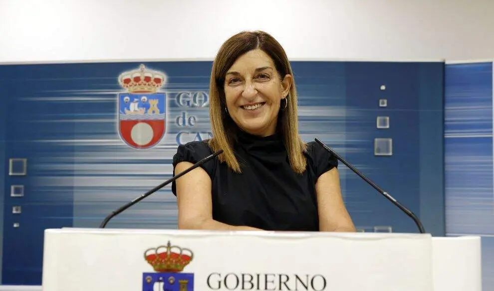 La presidenta de Cantabria, María José Sáenz de Buruaga.
