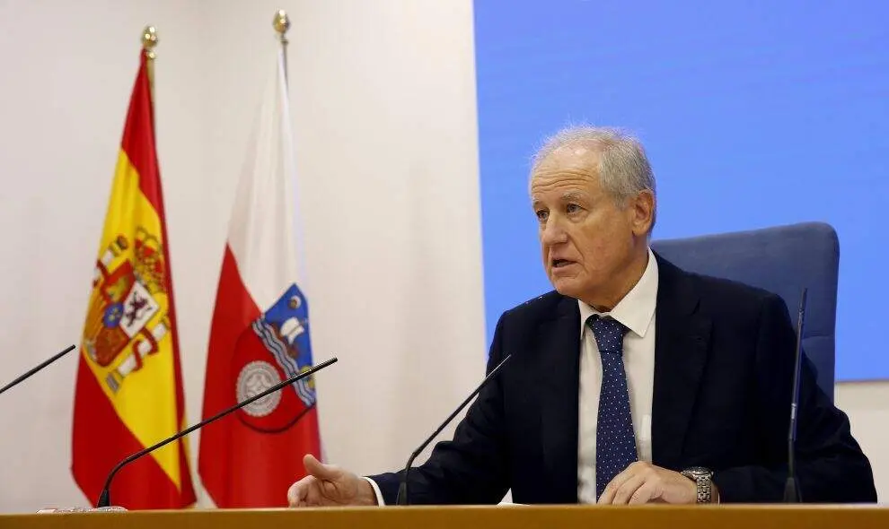 El consejero de Industria, Eduardo Arasti (PP).