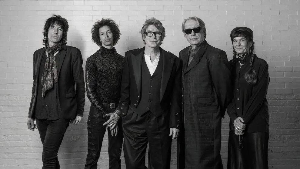 Los integrantes de Psychedelic Furs.
