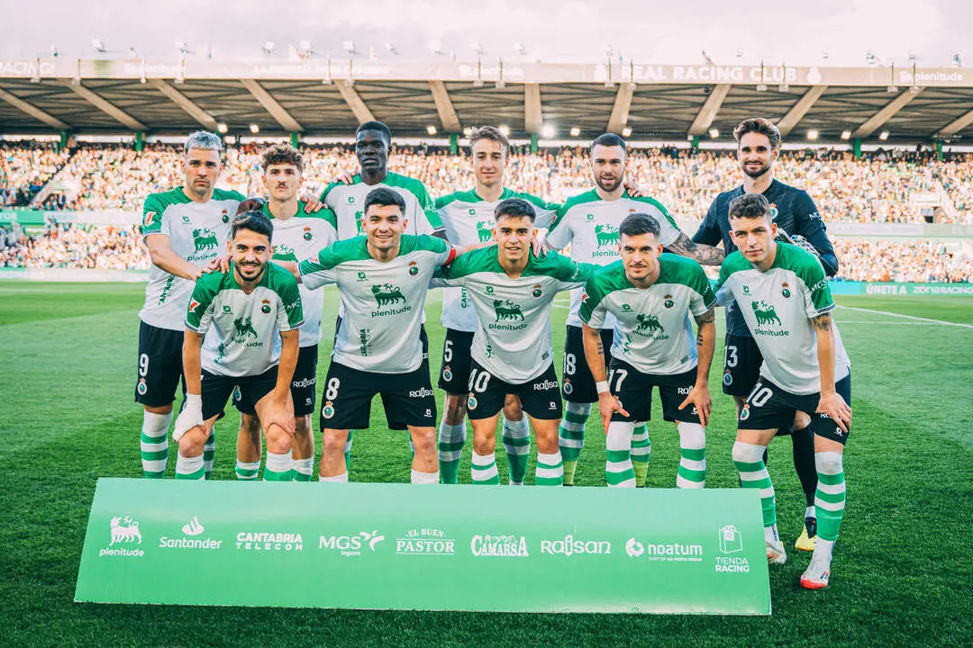 Plantilla del Racing.