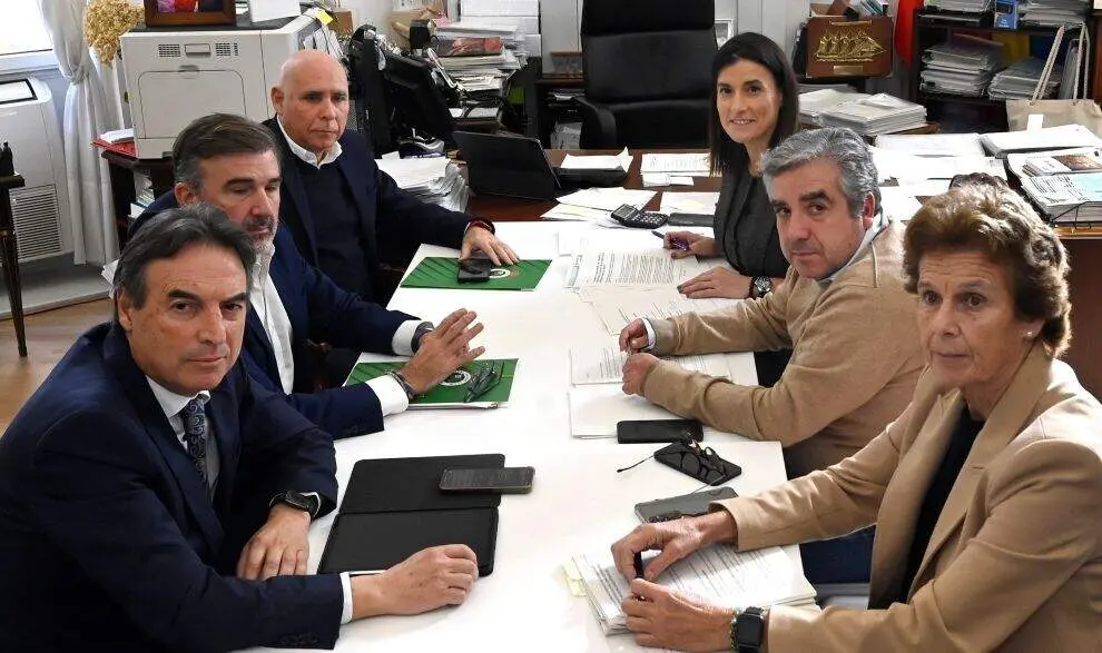 Comisión de seguimiento del convenio con el Racing.