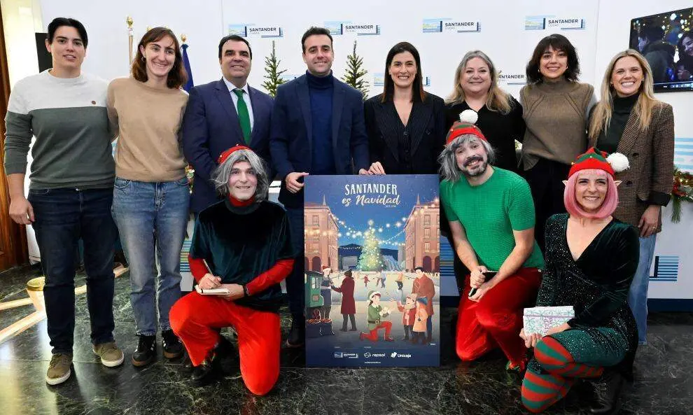 Presentación la programación de Navidad en Santander.
