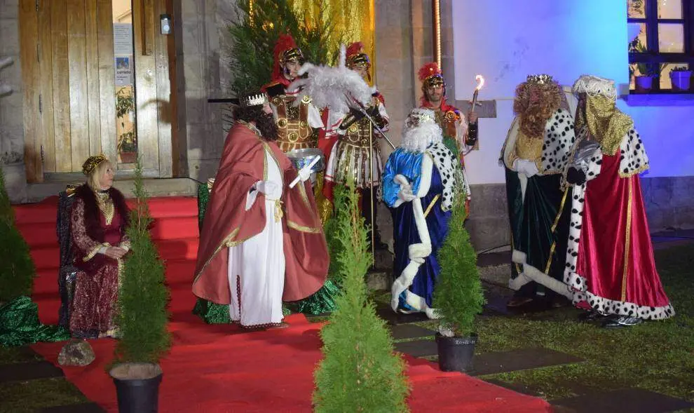 Representaci&oacute;n del Bel&eacute;n viviente en Pi&eacute;lagos.