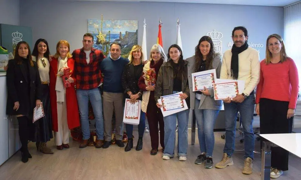 Ganadores del Concurso de Decoraci&oacute;n Navide&ntilde;a en Pi&eacute;lagos.