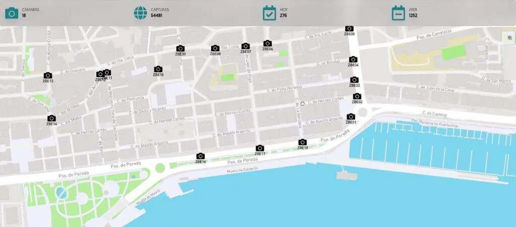 C&aacute;maras para la Zona de Bajas Emisiones.