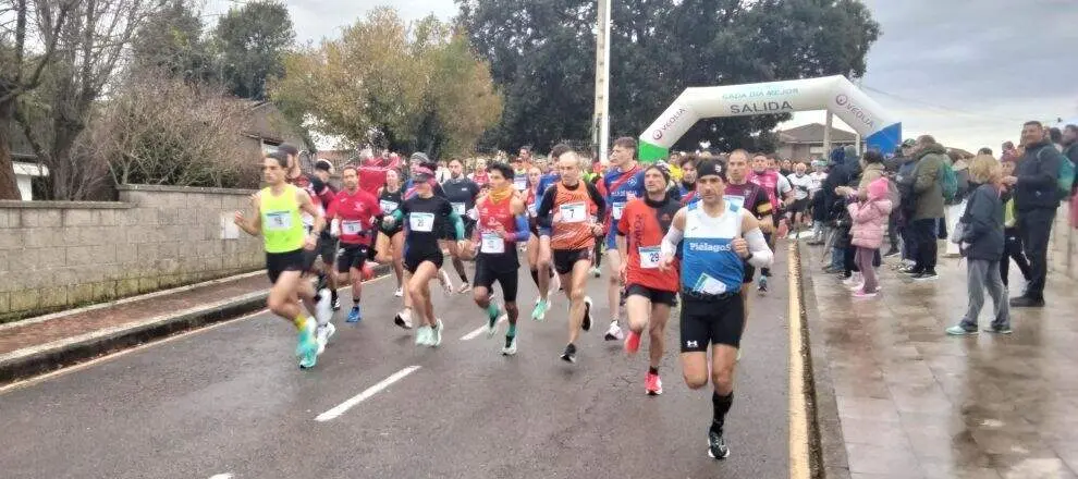 Inicio de la prueba seniors. R.A.