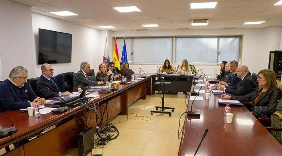 Encuentro de la consejera de Justicia con los jueces.