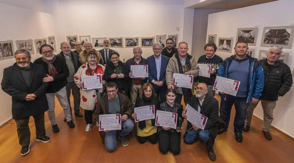 Participantes premiados en el concurso.