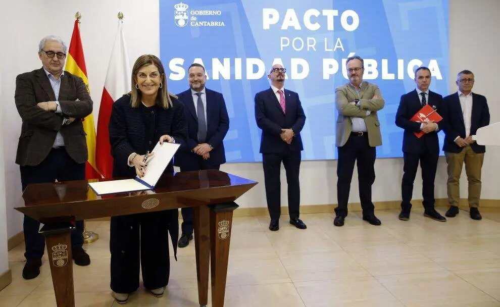 Acto del pacto por la sanidad.