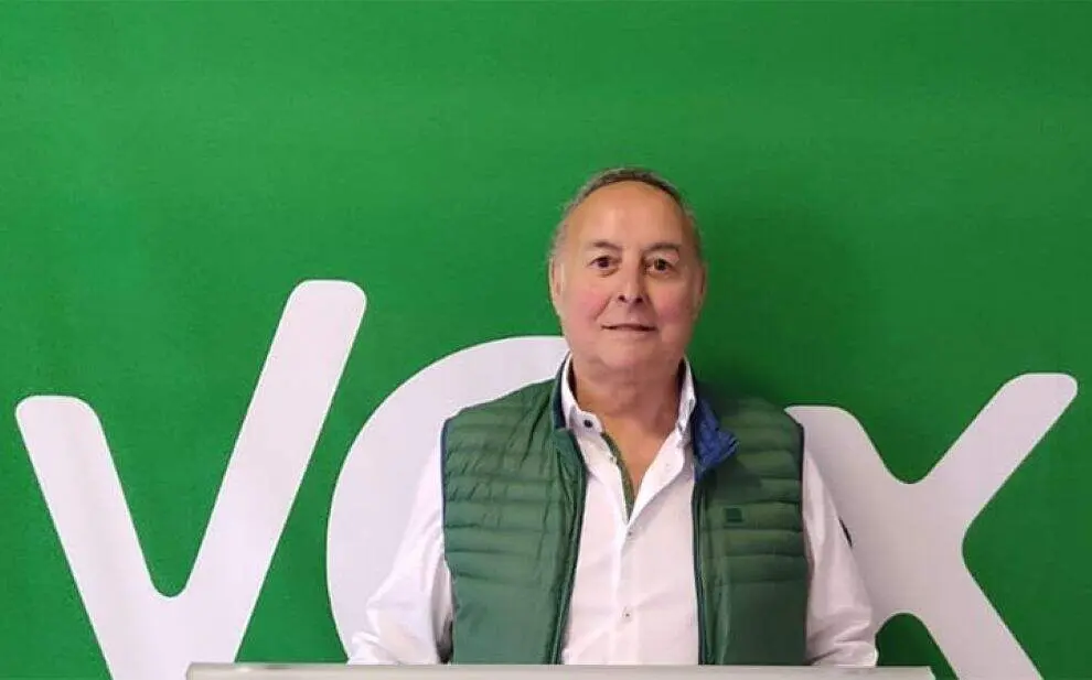 El concejal de Vox en Reinosa, Mario Javier Gil.