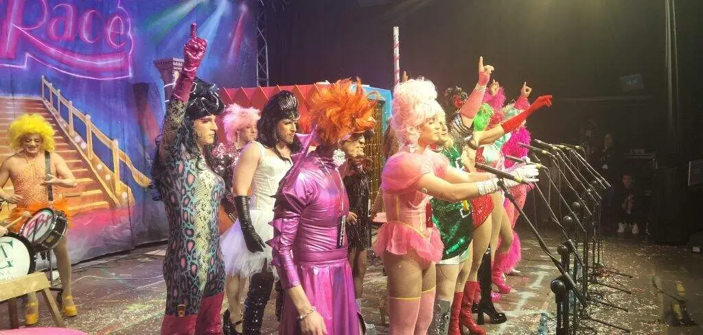 Amigos de Chechu  en la final de 2026. R.A.