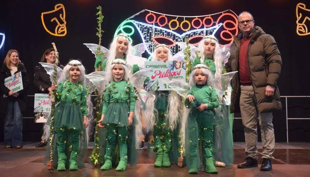 El grupo 'Hadas del bosque'.