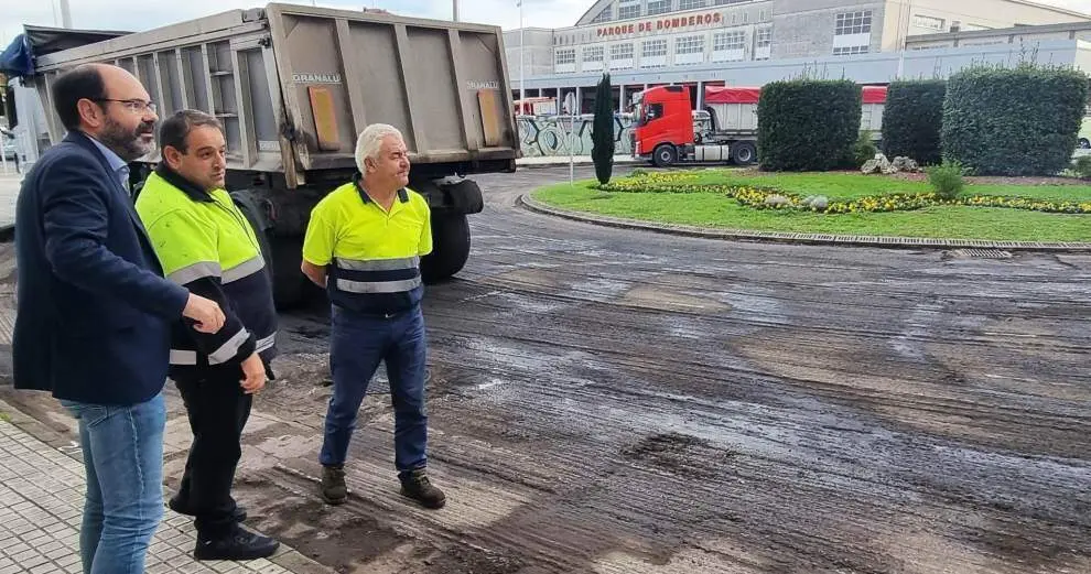 En marcha el Plan de Asfaltado en Torrelavega.
