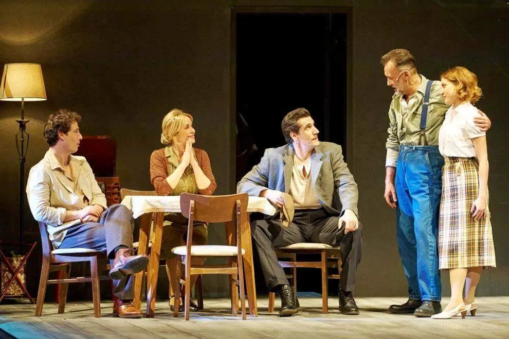 Representaci&oacute;n de 'Panorama sobre el puente'.