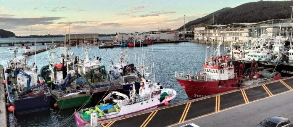 Puerto pesquero de Santo&ntilde;a. R.A.