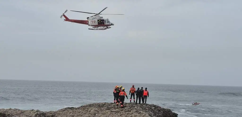 Zona de la pasarela en el Bocal, en Santander.